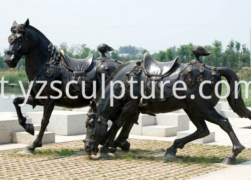 Bronze Large Horse Sculpture